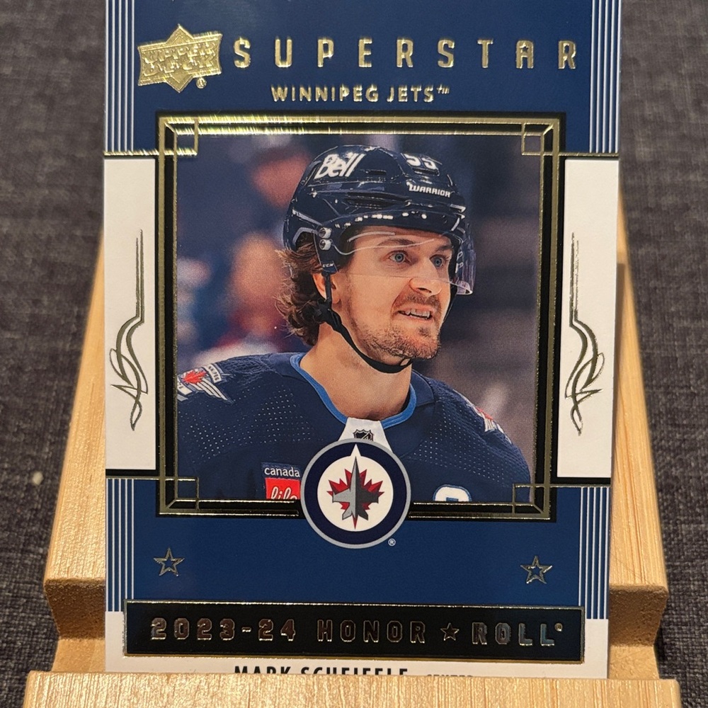 Mark Scheifele Winnipeg Jets Superstar Hockey Card